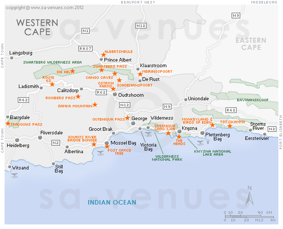 Garden Route Map